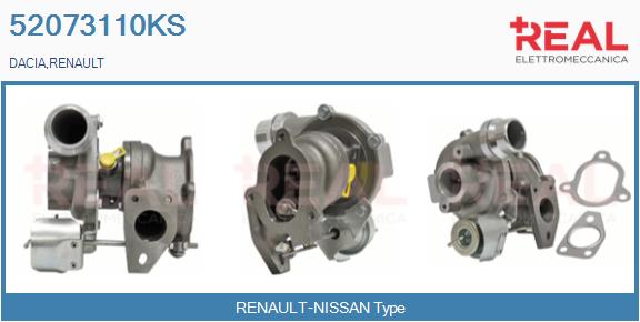 Charger, charging (supercharged/turbocharged) (52073110KS)