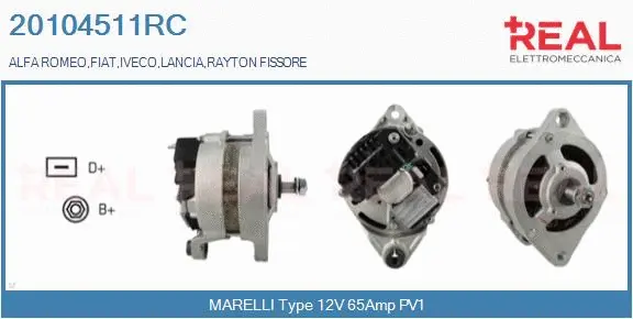Alternator (20104511RC)
