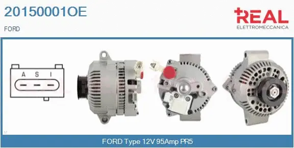 Alternator (20150001OE)