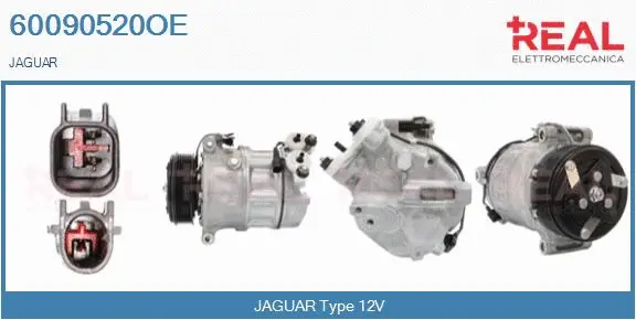 Compressor, air conditioning (60090520OE)
