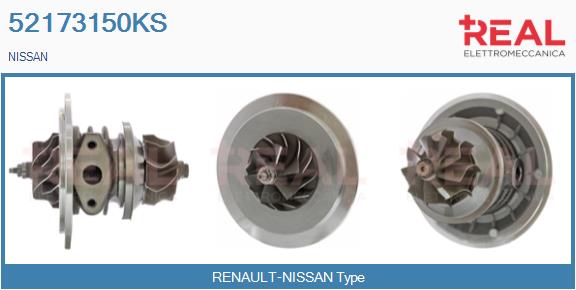 Core assembly, turbocharger (52173150KS)