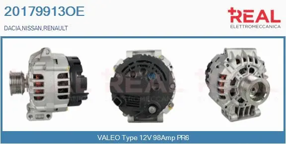 Alternator (20179913OE)
