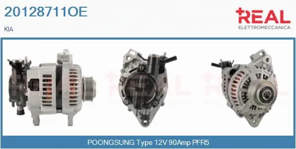 Alternator (20128711OE)