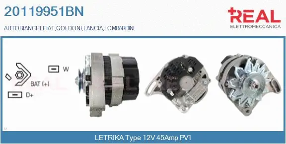 Alternator (20119951BN)