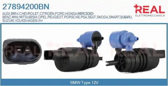 Washer Fluid Pump, window cleaning (27894200BN)