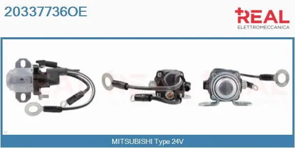 Solenoid Switch, starter (20337736OE)