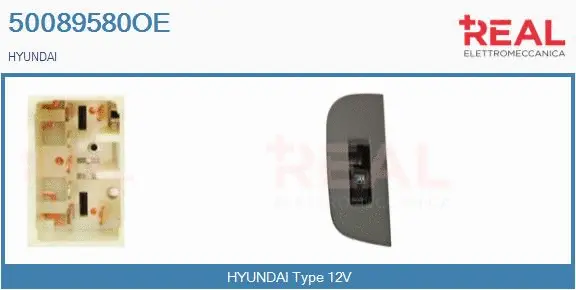 Switch, window regulator (50089580OE)