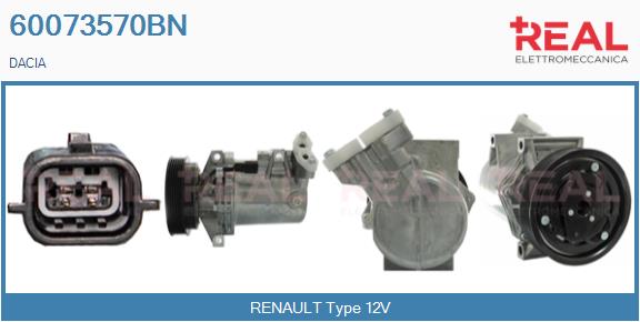 Compressor, air conditioning (60073570BN)