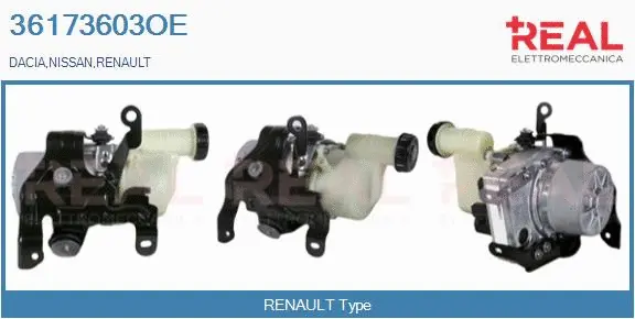 Hydraulic Pump, steering (36173603OE)