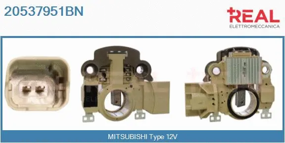 Alternator Regulator (20537951BN)