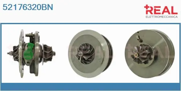 Core assembly, turbocharger (52176320BN)