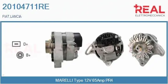 Alternator (20104711RE)