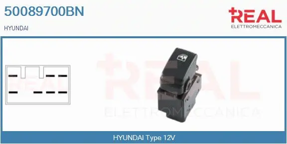 Switch, window regulator (50089700BN)