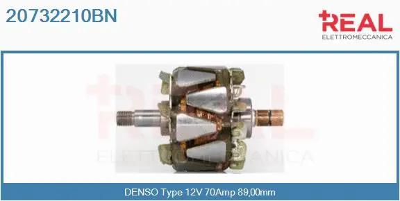 Rotor, alternator (20732210BN)