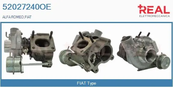 Charger, charging (supercharged/turbocharged) (52027240OE)
