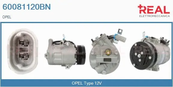 Compressor, air conditioning (60081120BN)