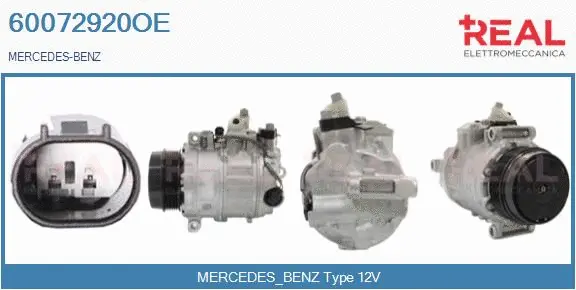 Compressor, air conditioning (60072920OE)