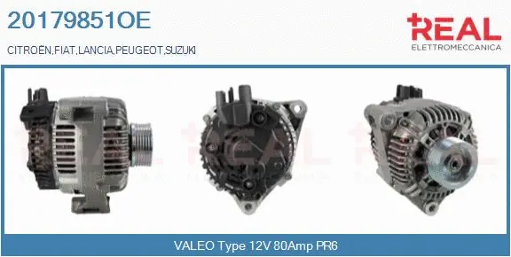 Alternator (20179851OE)