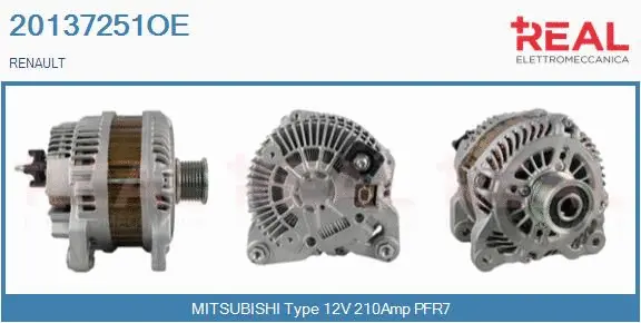Alternator (20137251OE)