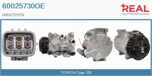 Compressor, air conditioning (60025730OE)