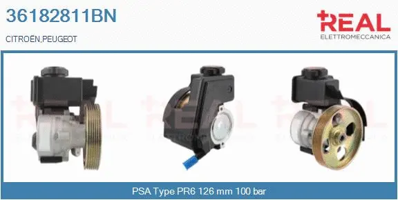 Hydraulic Pump, steering (36182811BN)