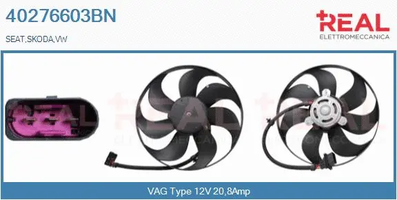 Fan, engine cooling (40276603BN)