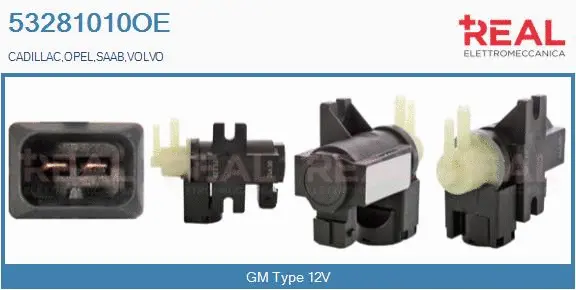 Pressure Converter, exhaust control (53281010OE)