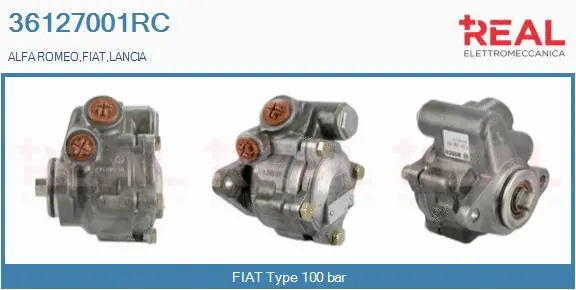 Hydraulic Pump, steering (36127001RC)
