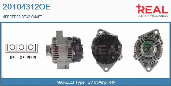 Alternator (20104312OE)
