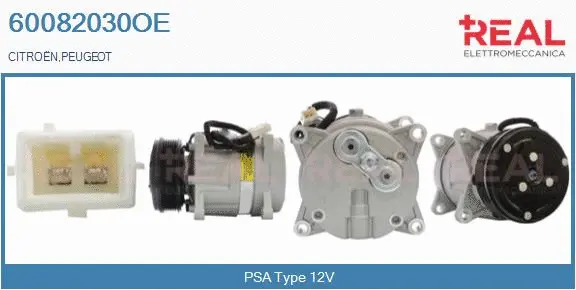 Compressor, air conditioning (60082030OE)