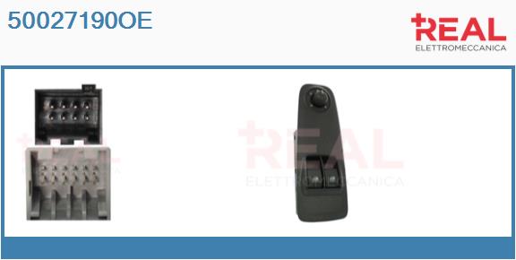 Switch, window regulator (50027190OE)