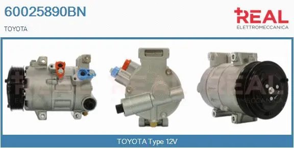 Compressor, air conditioning (60025890BN)