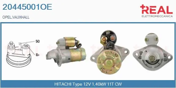 Starter (20445001OE)