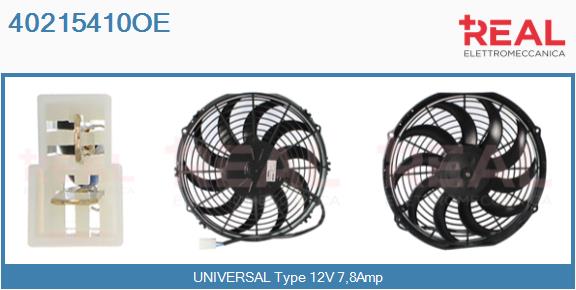 Electric Motor, radiator fan (40215410OE)