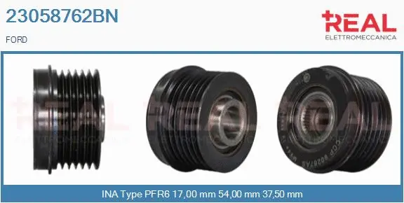 Belt Pulley, alternator (23058762BN)