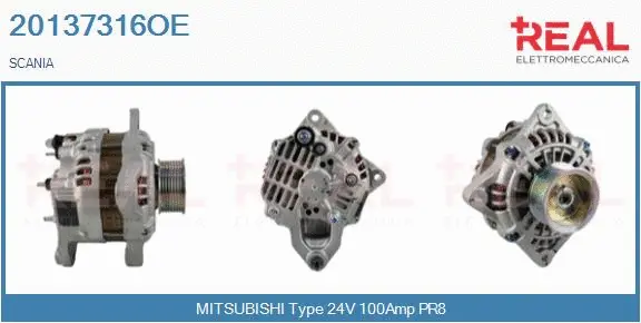 Alternator (20137316OE)