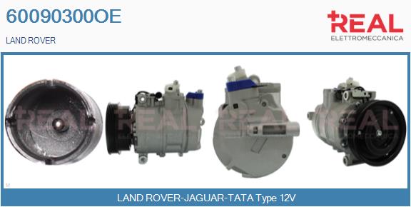 Compressor, air conditioning (60090300OE)