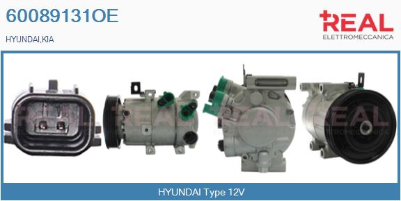 Compressor, air conditioning (60089131OE)