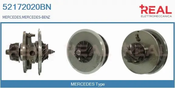 Core assembly, turbocharger (52172020BN)