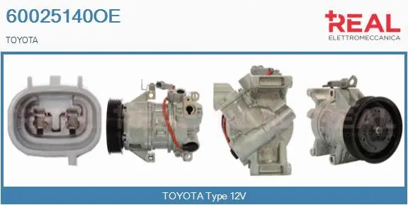 Compressor, air conditioning (60025140OE)