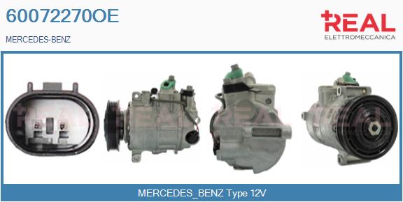 Compressor, air conditioning (60072270OE)