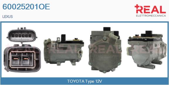 Compressor, air conditioning (60025201OE)