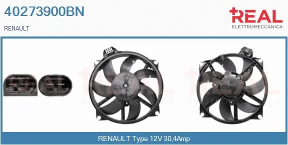 Electric Motor, radiator fan (40273900BN)
