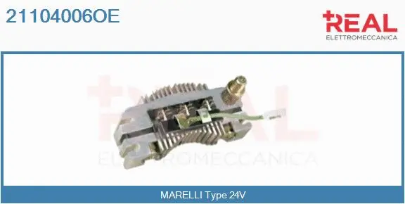 Rectifier, alternator (21104006OE)
