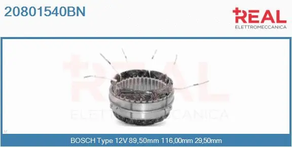Stator, alternator (20801540BN)