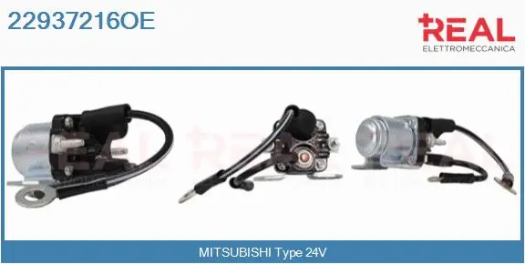 Relay, starter (22937216OE)