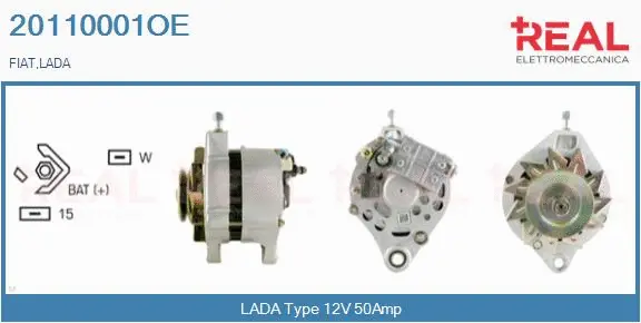 Alternator (20110001OE)