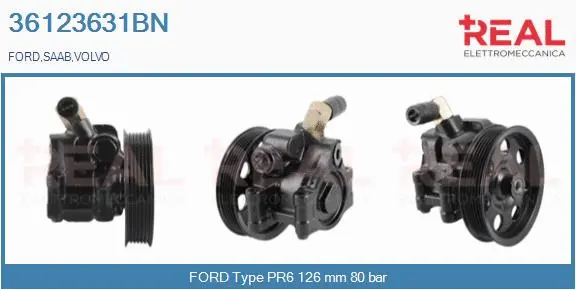 Hydraulic Pump, steering (36123631BN)