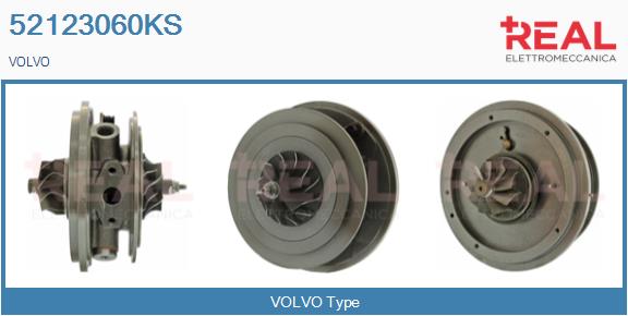 Core assembly, turbocharger (52123060KS)