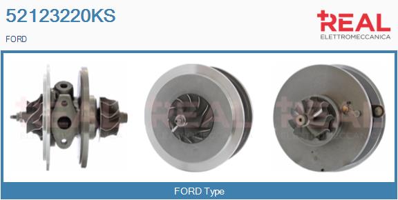 Core assembly, turbocharger (52123220KS)